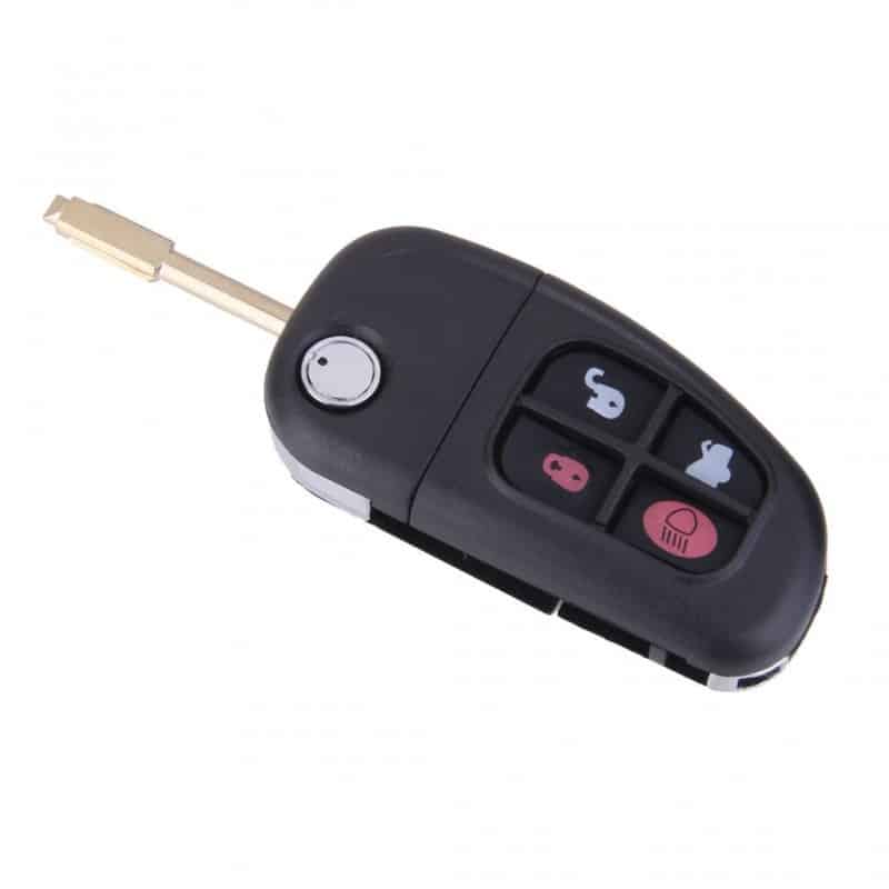 Replacement Mercedes Keys 5 jaguar 4 button remote key fo21